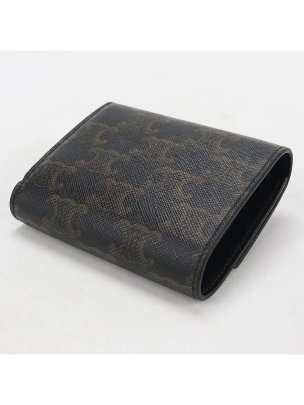 Celine Trifold Wallet Triomphe Canvas